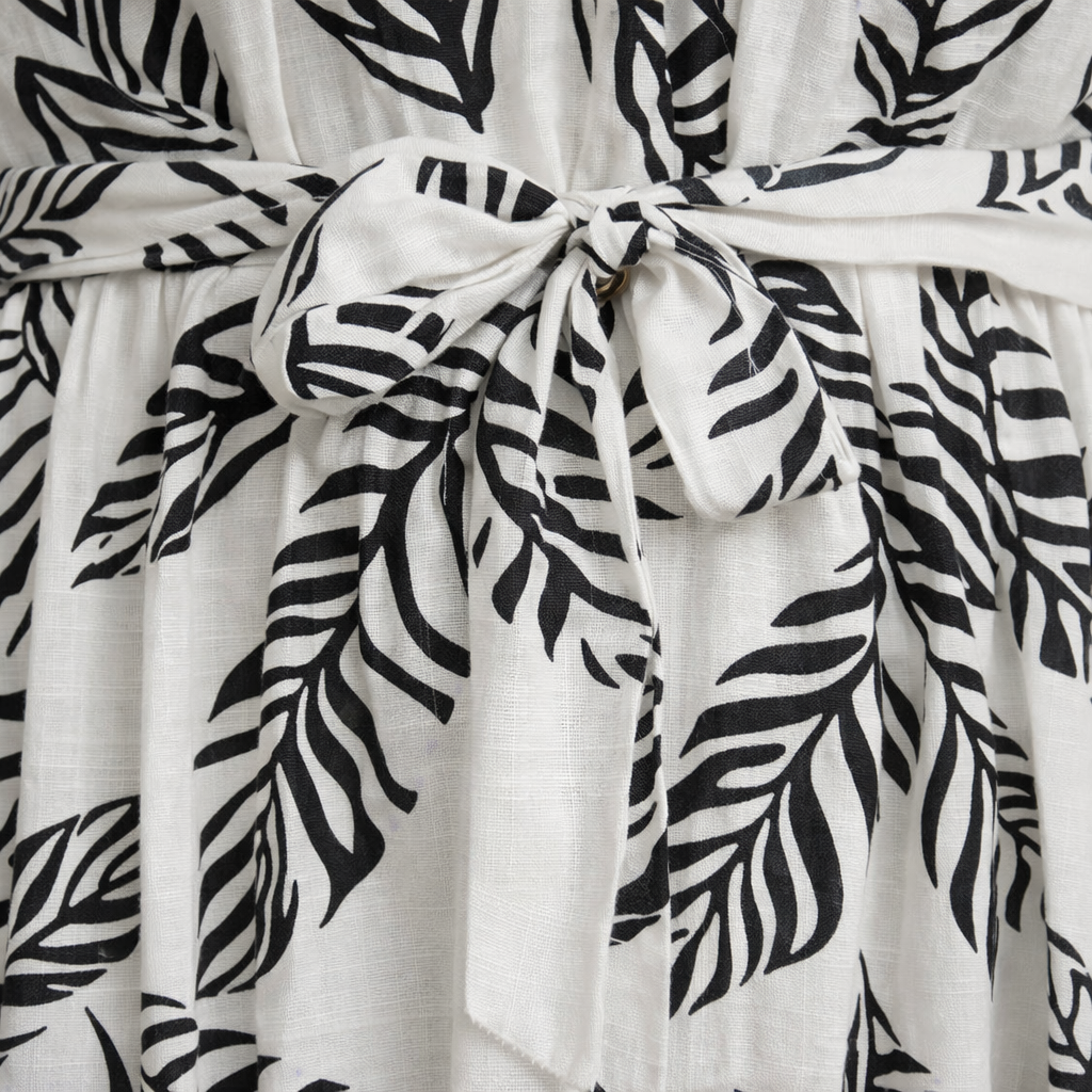 Backless Strap Midi Dress