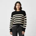 Striped Knit Sweater