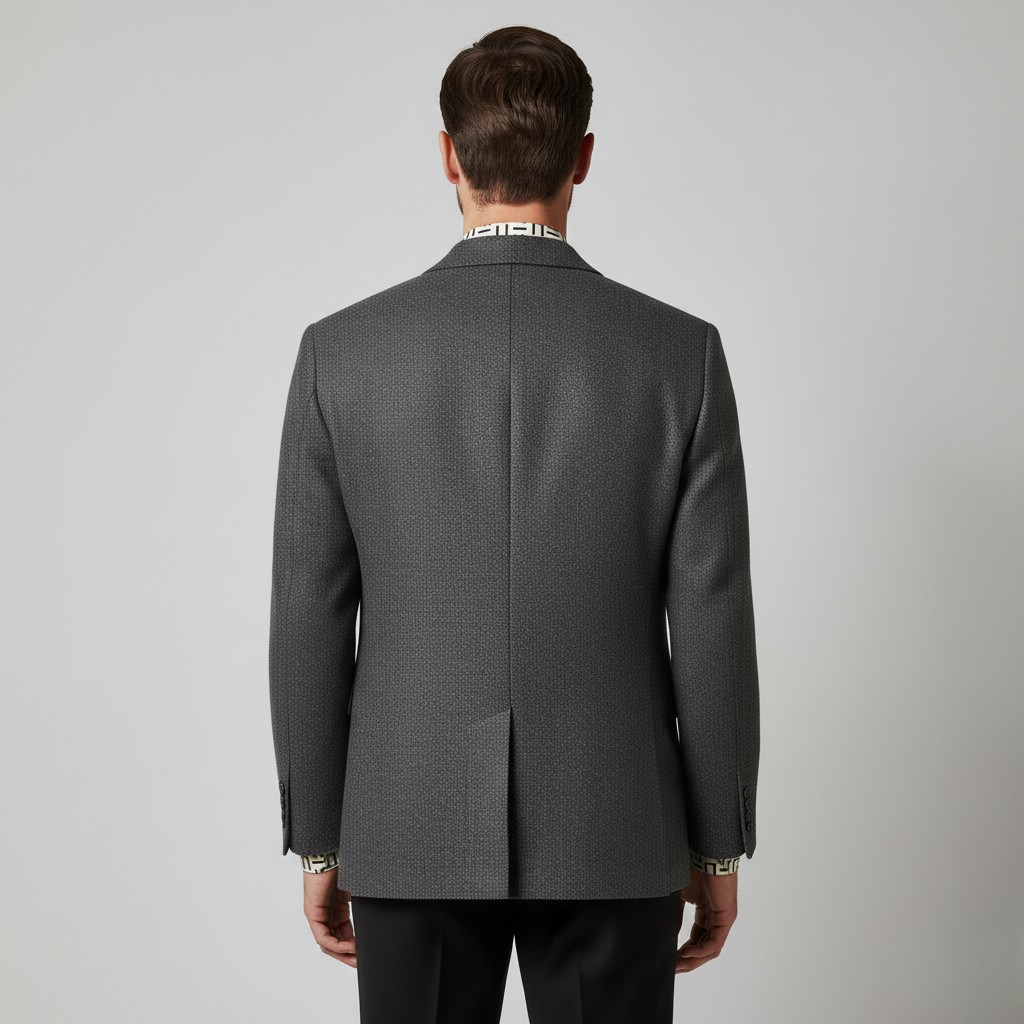 Textured Tailored Blazer