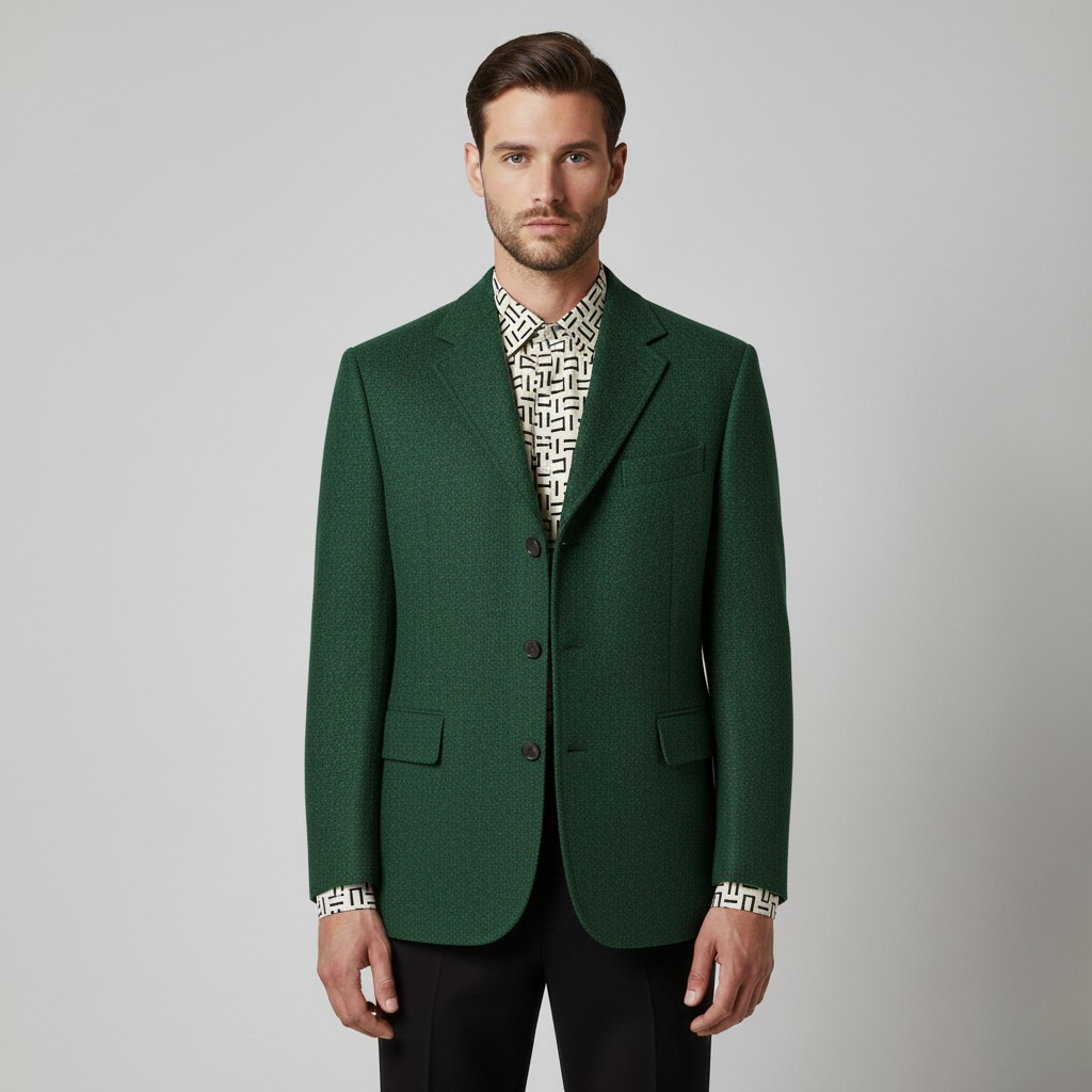 Textured Tailored Blazer